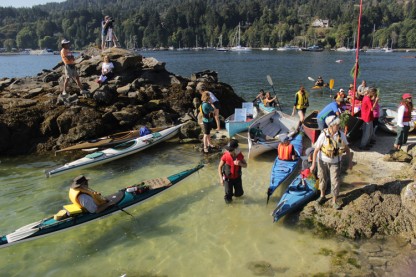 Paddlers will, once again, take to the water around Grace Islet on Wednesday morning.
