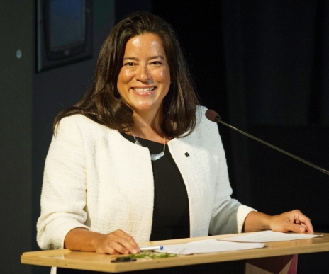 Federal justice minister and British Columbia MP Jody Wilson-Raybould speaks at SFU in Vancouver, BC Saturday, January 23, 2016. Photograph by: Jason Payne , VANCOUVER SUN