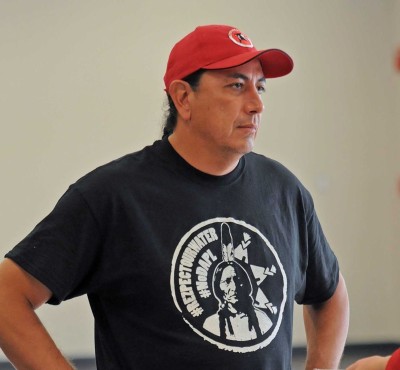 Standing Rock Sioux tribal chairman Dave Archambault II 